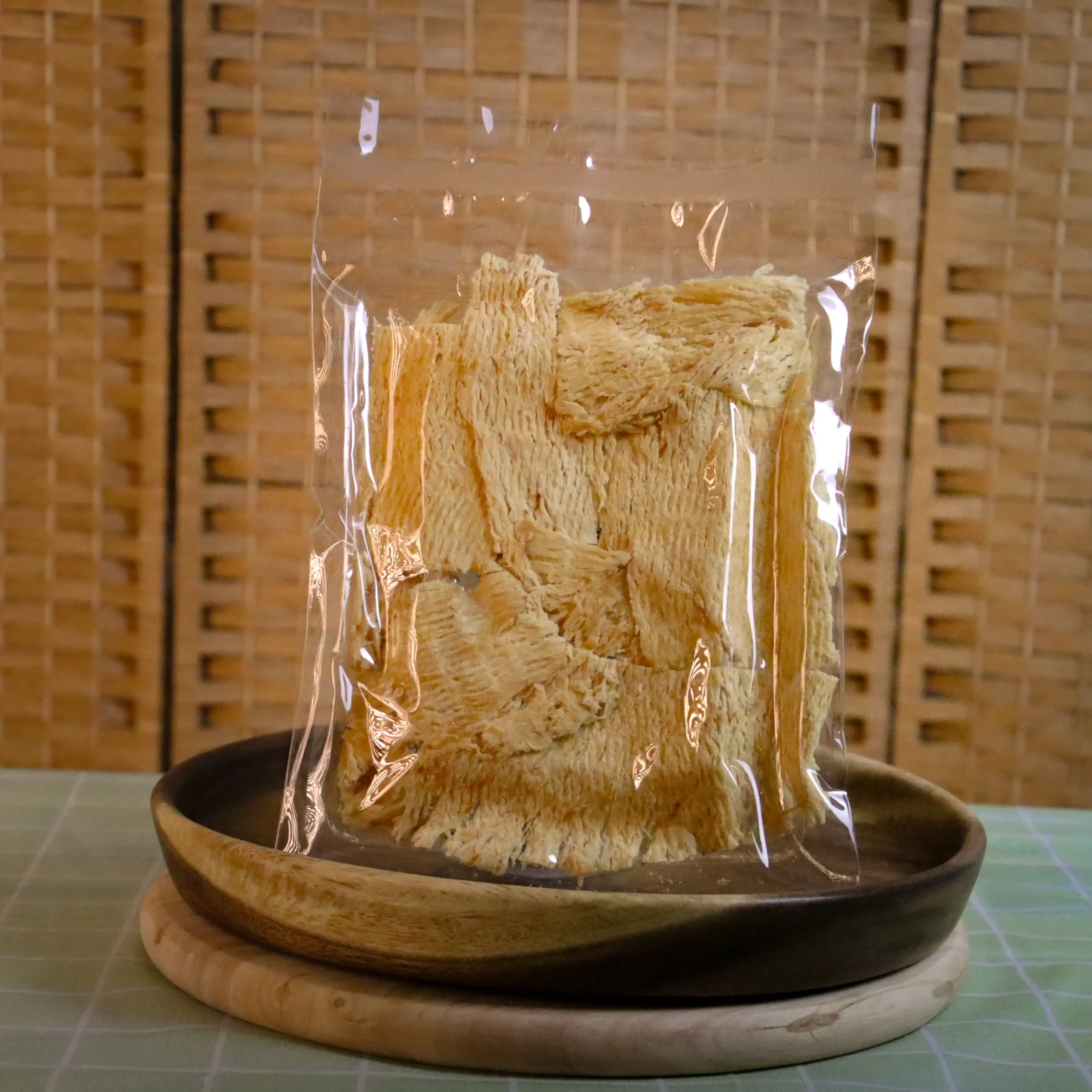 ปลาหมึกบดบ้านไม่ปรุงรส