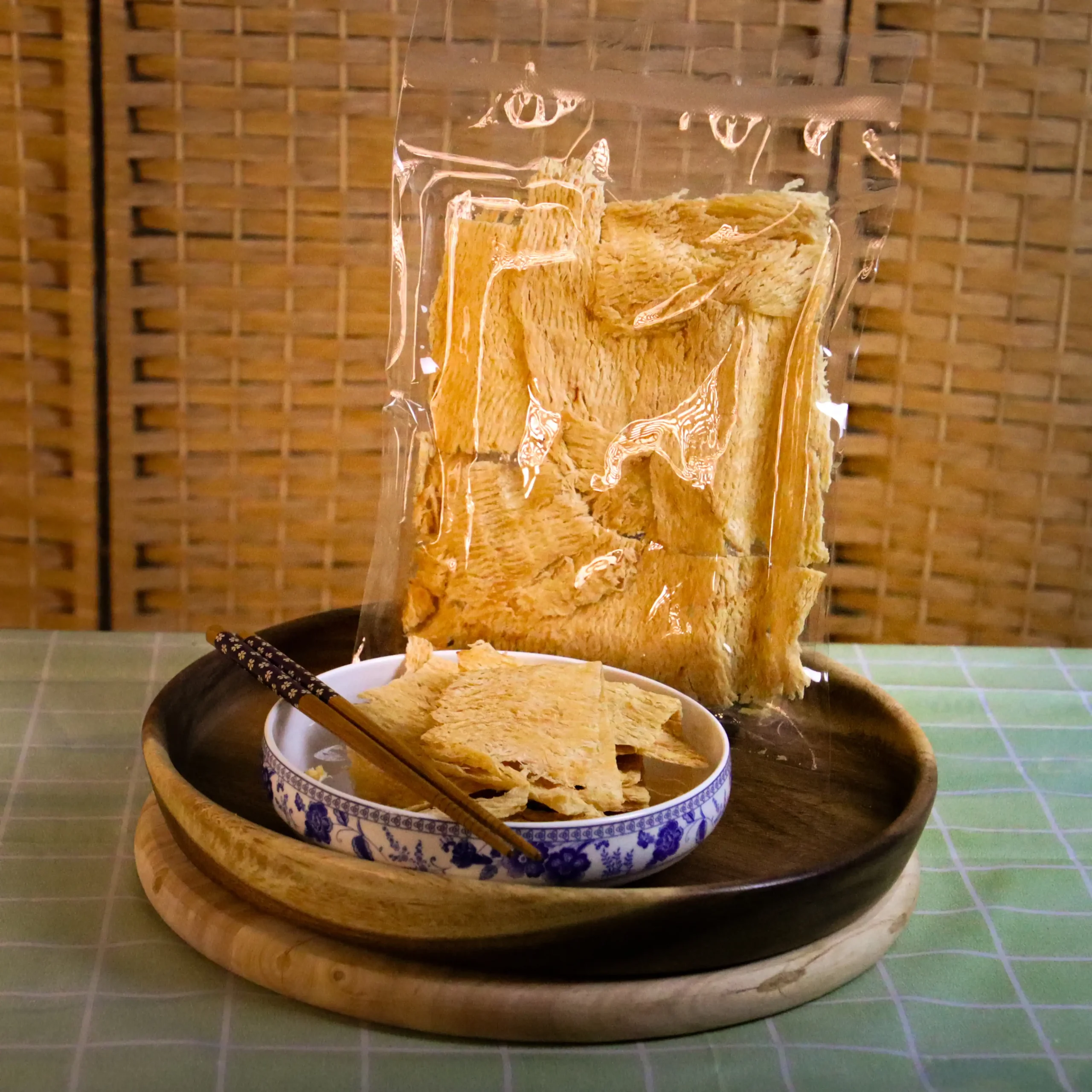 ปลาหมึกบดบ้านไม่ปรุงรส