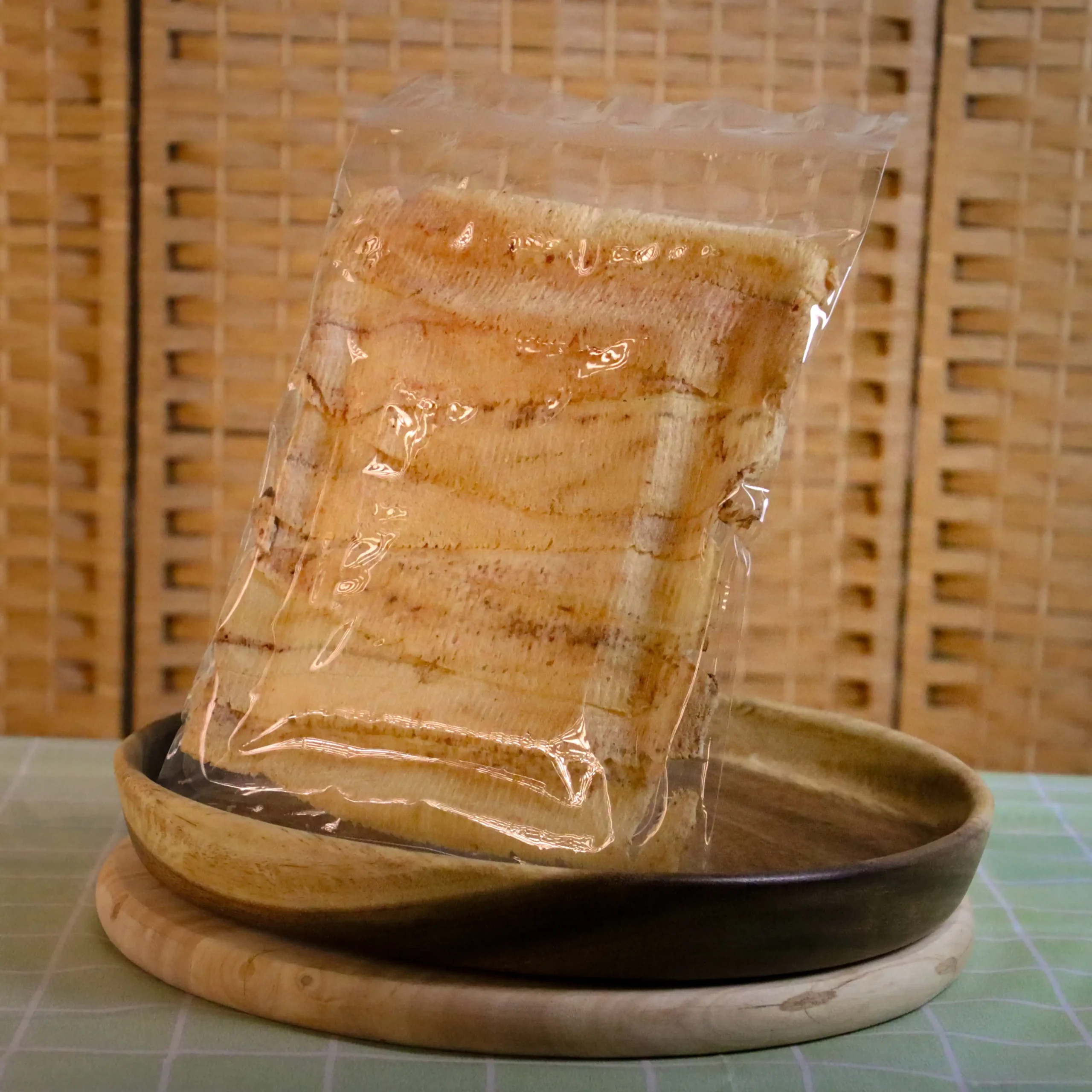 ปลาหมึกบดบ้านไม่ปรุงรส